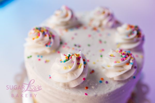 Vanilla Funfetti Cake at Sugar Love Bakery the Sweetest Place in Slidell