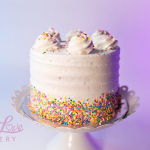 Vanilla Funfetti Cake at Sugar Love Bakery in Slidell