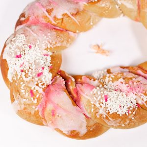 Breast Cancer King Cake