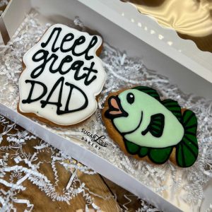 Fathers Day Cookie in a box