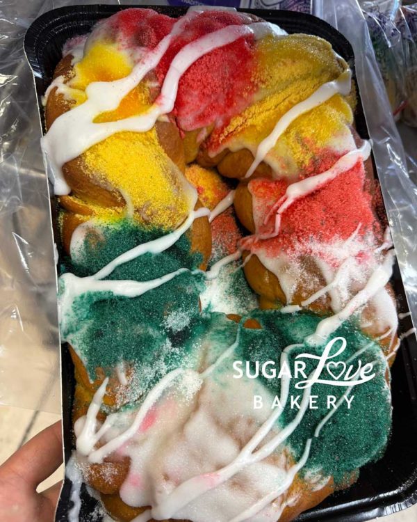 2-Filling Super Bowl King Cake - SHIPPED